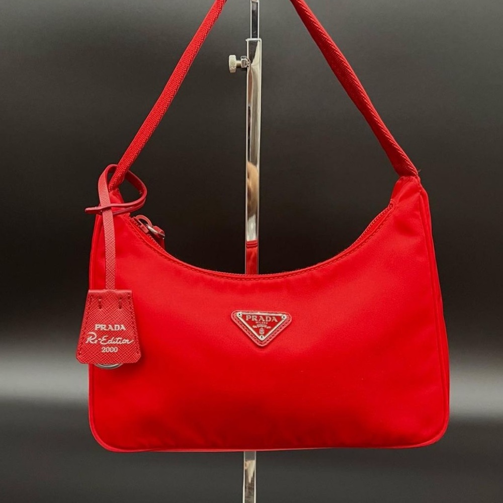 SOLD Red Prada Re Edition Mini - Picture 2 of 4